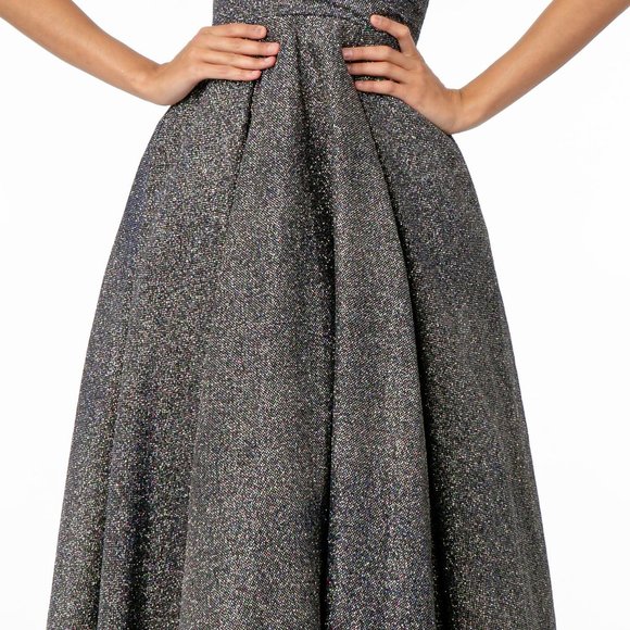 Sweetheart Neck Off Shoulder Prom Dress GSGL1827 - Picture 3 of 5